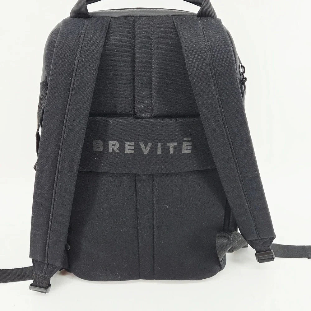 Brevite The Jumper Camera Organizer Backpack Black Laptop Bag w/ Inserts